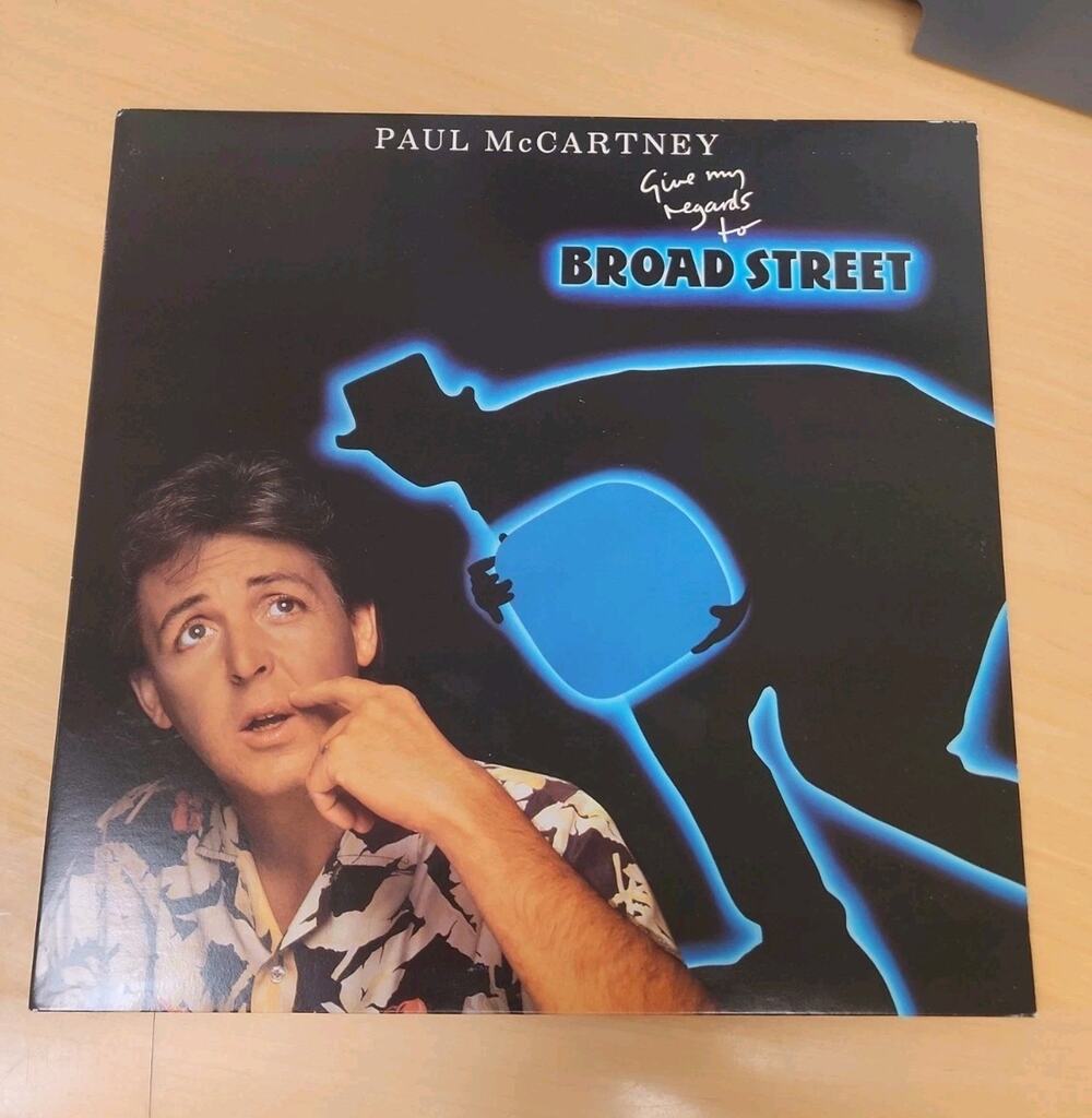 1984 "Give My Regards to Broad Street" Soundtrack by Paul McCartney Album fa9860